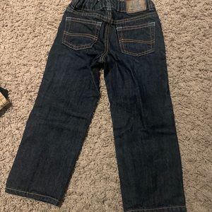 Boys dark blue jeans